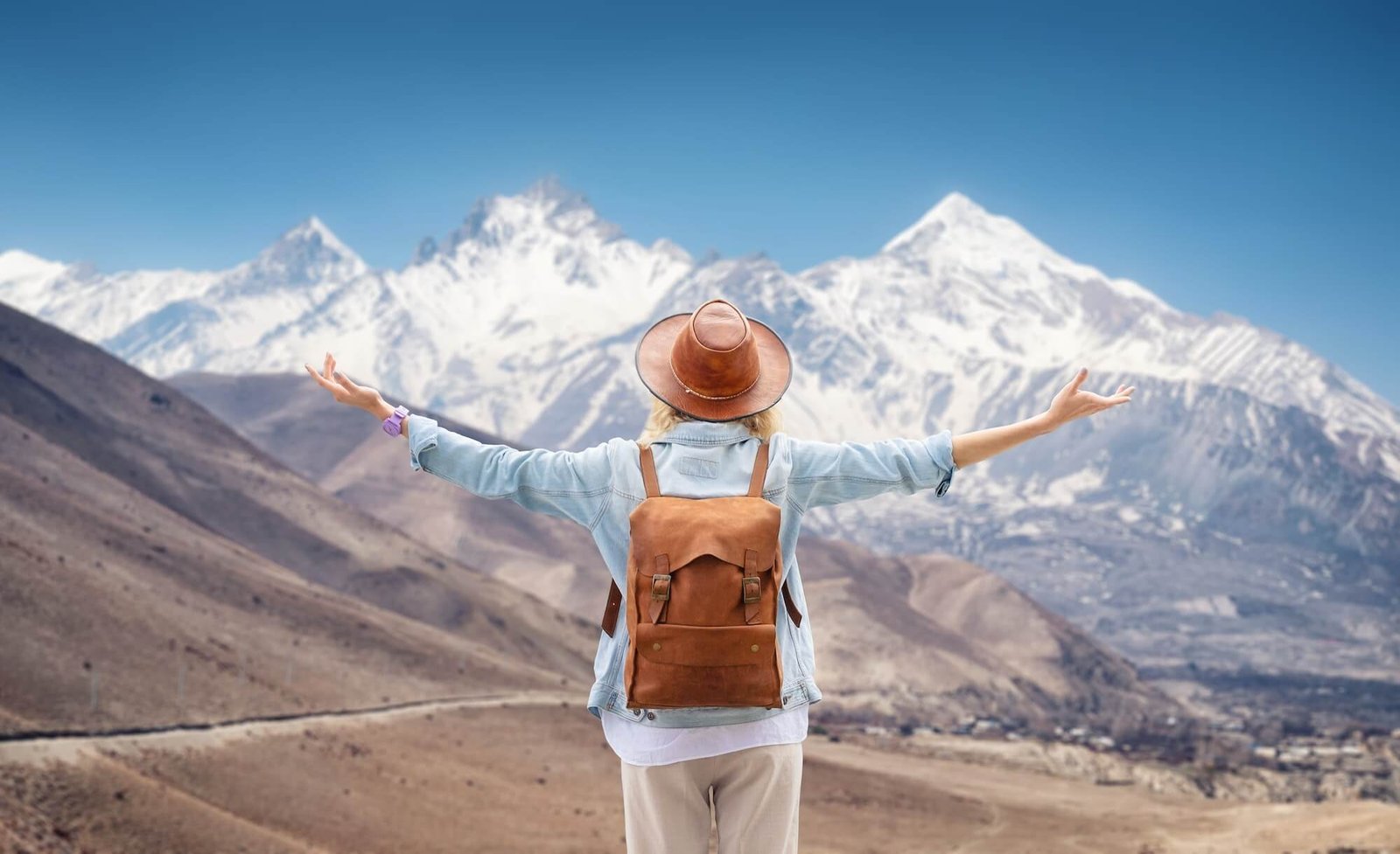 Travel And Active Life Concept Adventure And Travel In The Mountains Region 1 1.jpg